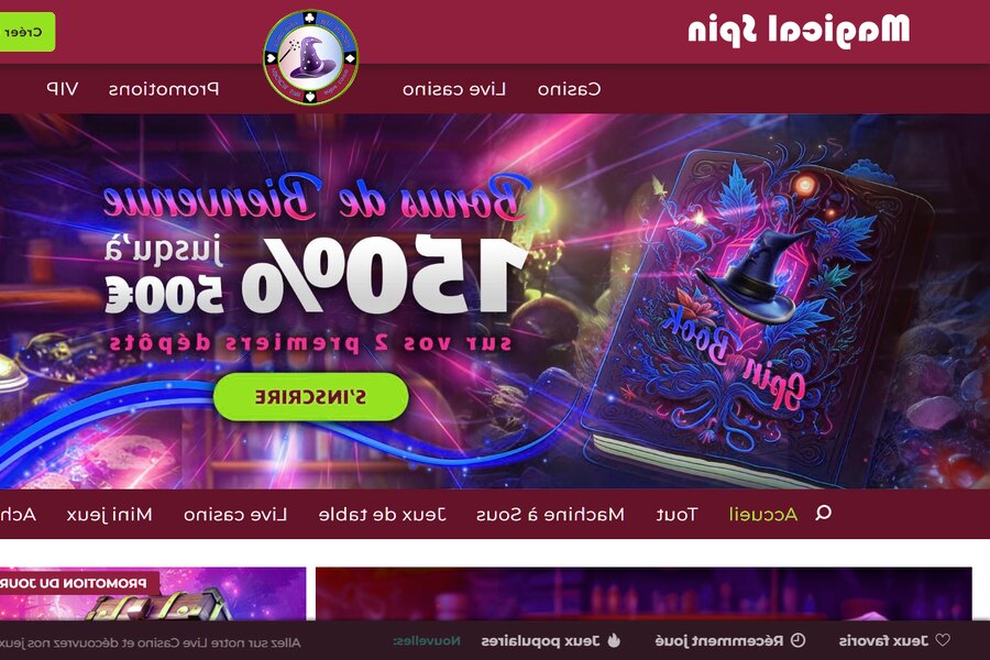 Magical Spin Casino : découvrez votre Bonus Sans Dépôt !